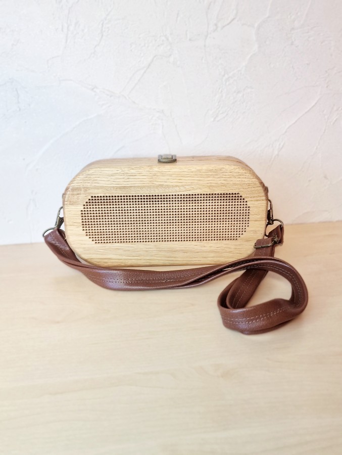 Ąžuolinė rankinė "Siuvinėk svajonę"