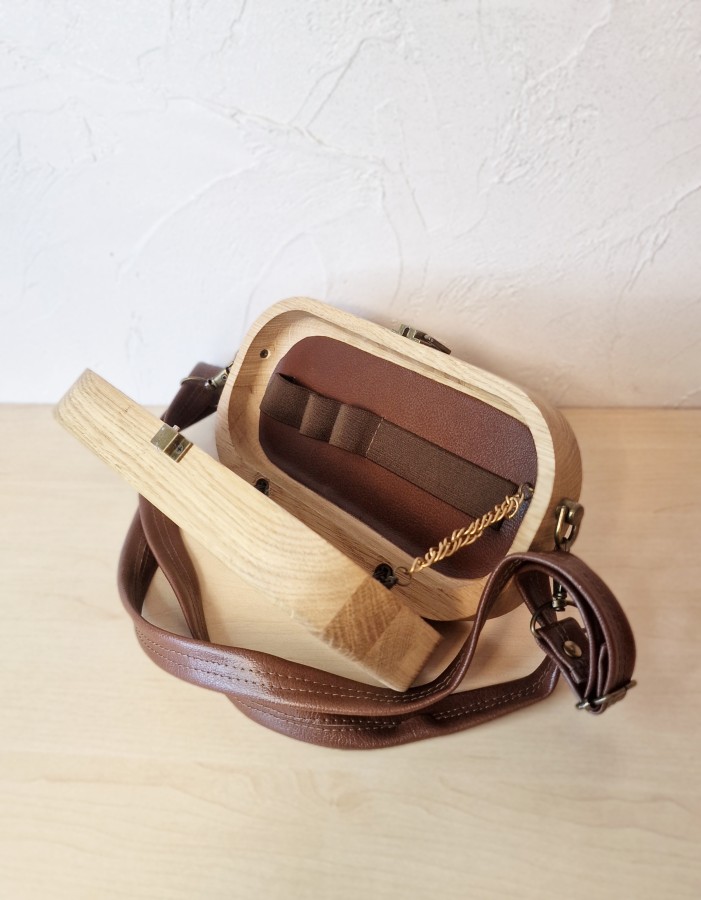 Ąžuolinė rankinė "Siuvinėk svajonę"