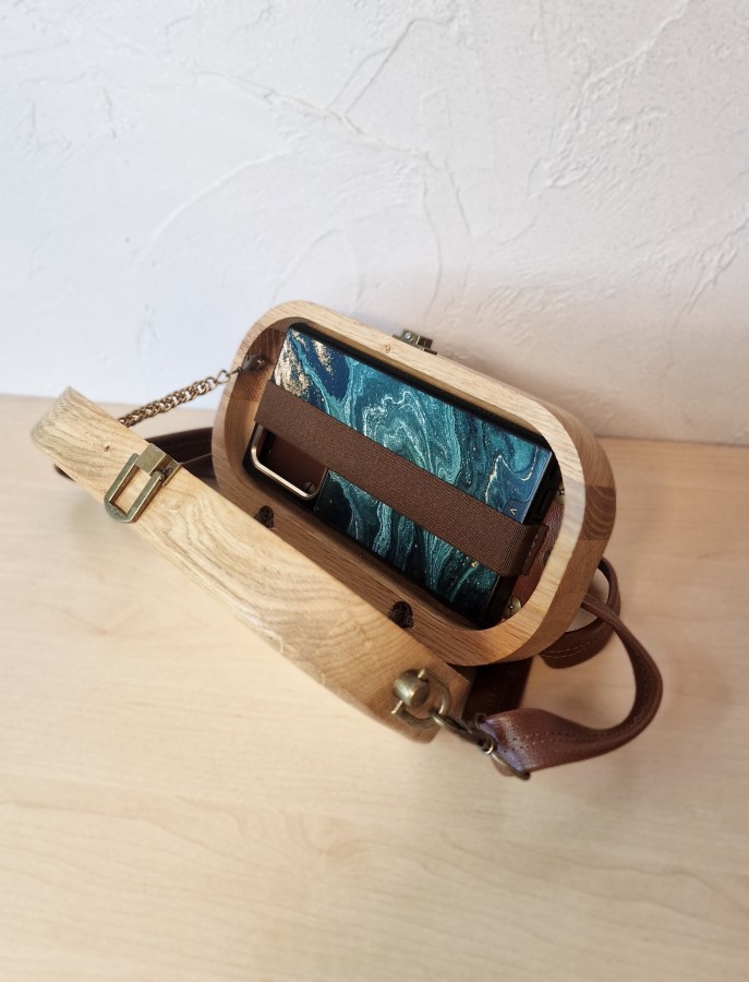 Ąžuolinė rankinė "Siuvinėk svajonę"