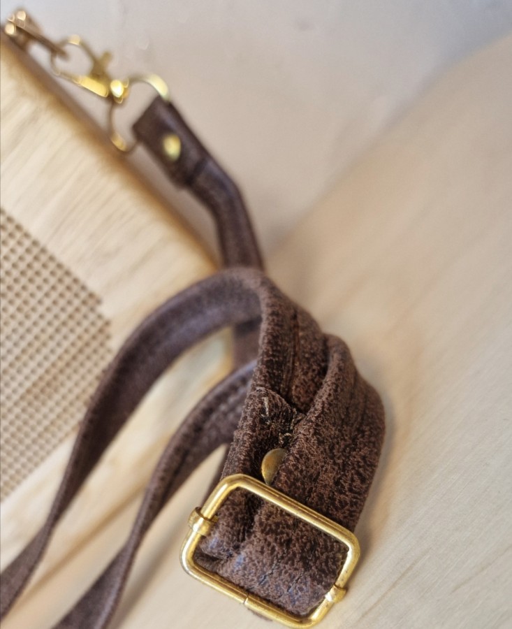 Ąžuolinė rankinė "Kūrybos laukas"