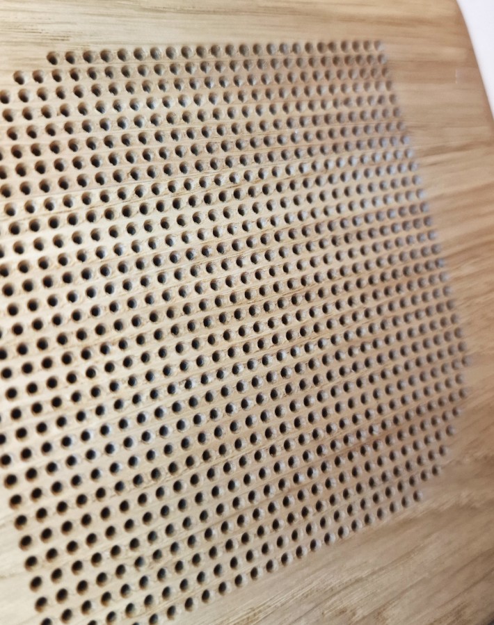 Ąžuolinė rankinė "Kūrybos laukas"